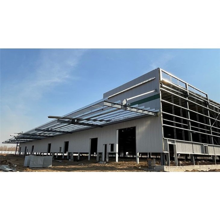 steel frame structure building
